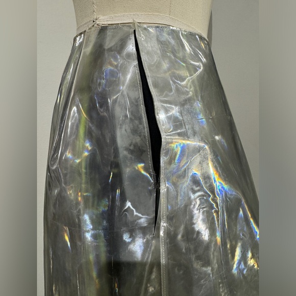 3500$ MAISON MARGIELA SKIRT SILVER MIDI SIZE SMALL - Picture 7 of 16